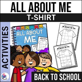 ALL ABOUT ME TEE - Back to School School Counseling - Get to Know Students