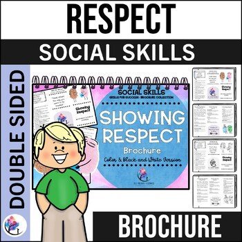 SHOWING RESPECT BROCHURE I Social Skills Activities, SEL & Executive Functioning