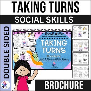 TAKING TURNS I Social Skills, SEL & Executive Functioning Skills SPED