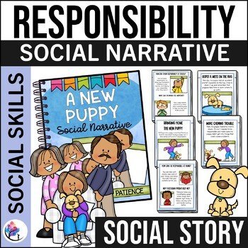 RESPONSIBILIITY & PATIENCE SOCIAL NARRATIVE STORY - Character Education Story