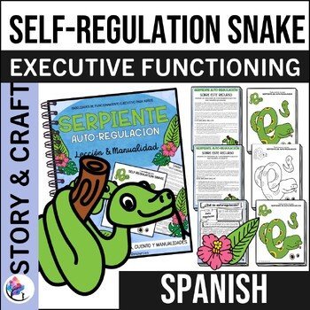 EXECUTIVE FUNCTIONING SKILLS CRAFT & LESSON - EMOTIONAL REGULATION - SPANISH