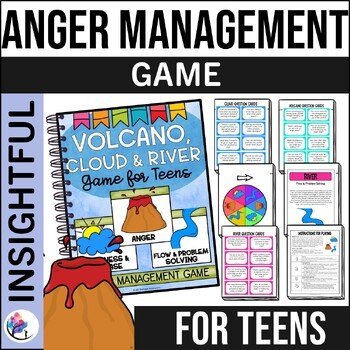 IMPULSE CONTROL - Anger Management Game for TEENS - Group Counseling Activities
