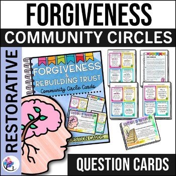 FORGIVENESS & TRUST Restorative Practices Questions - Restorative Circles