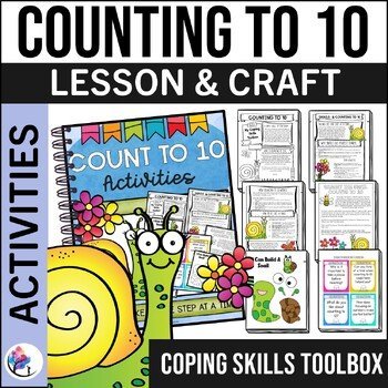 COUNTING TO 10 ACTIVITIES & CRAFT - Coping Skills Toolbox - Coping with Feelings
