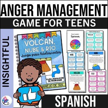 IMPULSE CONTROL - Anger Management Game for TEENS - Group Counseling - SPANISH