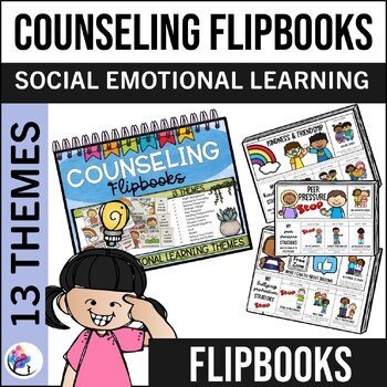 COUNSELING FLIPBOOKS - Social Emotional Learning Activities - Impulse Control
