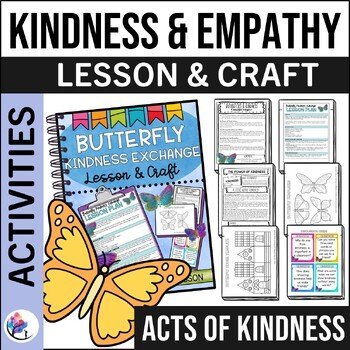 KINDNESS EXCHANGE LESSON & CRAFT - Acts of Kindness Week - Classroom Community
