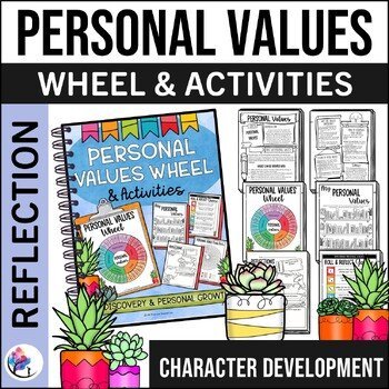PERSONAL VALUES ACTIVITIES & Personal Values Wheel - SEL Character Development
