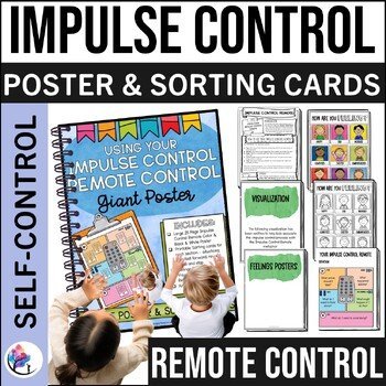 IMPULSE CONTROL COLLABORATIVE ACTIVITY POSTER Anger Management Self-Control