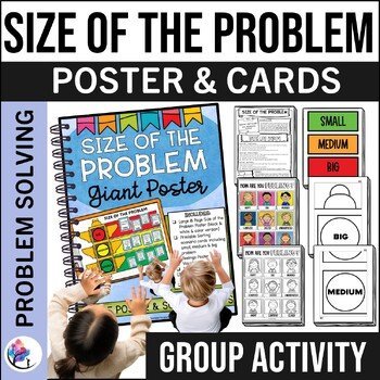 SIZE OF THE PROBLEM - Small, Medium & Big Problem Solving 18Pg Group Counseling