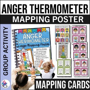 ANGER THERMOMETER & Anger Management Worksheets Self Control Impulse Control