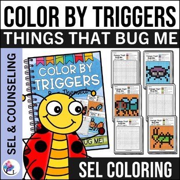 ANGER MANAGEMENT WORKSHEETS & TRIGGERS GAME  Kids Activities Game - SEL