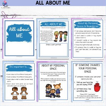 BODY PARTS & PUBERTY Safety Body Parts Boardmaker Icons Safe vs Unsafe Awareness - Image 3