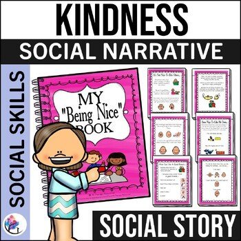 My Being Nice and Making Friends Social Narrative - Foster Positive Behavior