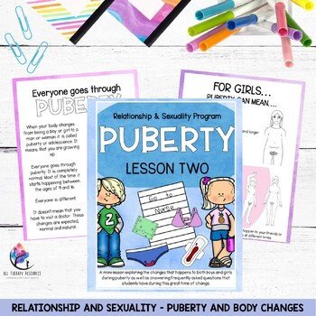 Relationship and Sexuality - Lesson 2 of 6 - Puberty and Body Changes - Image 2