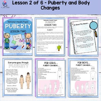 Relationship and Sexuality - Lesson 2 of 6 - Puberty and Body Changes - Image 4