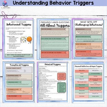 Understanding Behavior Triggers - School Counselor Resource - Support Plan - Image 4