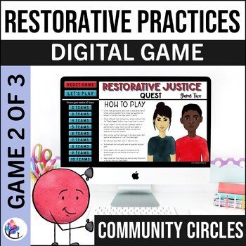COMMUNITY CIRCLE QUESTIONS DIGITAL GAME 2  Restorative Practices SEL