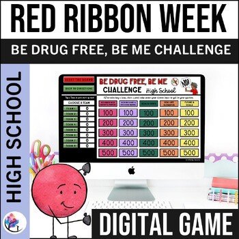 RED RIBBON WEEK DIGITAL GAME Healthy Choices - Small Group Counseling HIGH