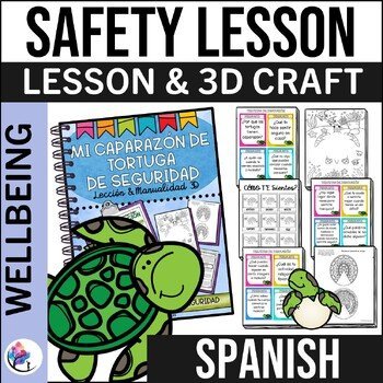 MY TURTLE SHELL OF SAFETY - Child Protection Week - Mental Health SEL - SPANISH