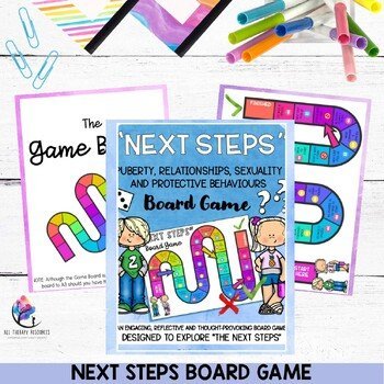 Next Steps Board Game - Puberty & Beyond, Relationships & Protective Behaviors - Image 2