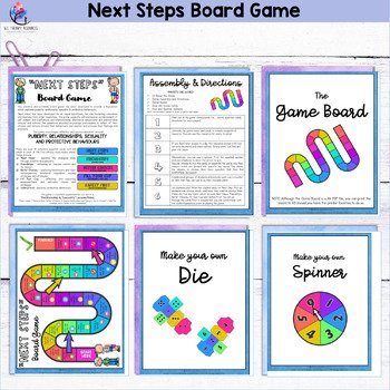 Next Steps Board Game - Puberty & Beyond, Relationships & Protective Behaviors - Image 4