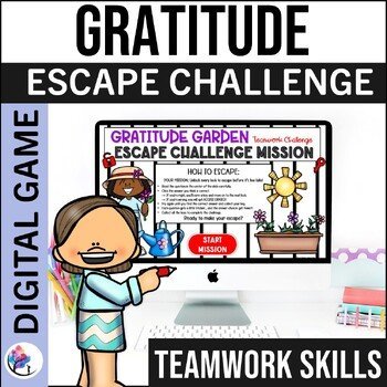 GRATITUDE ACTIVITIES CHALLENGE Team Building Activity Executive Functioning