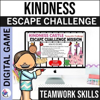 KINDNESS ACTIVITIES ESCAPE CHALLENGE Team Building Activities Executive Function