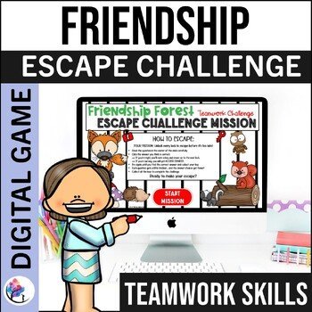 FRIENDSHIP ACTIVITIES ESCAPE CHALLENGE Team Building Executive Functioning Skill