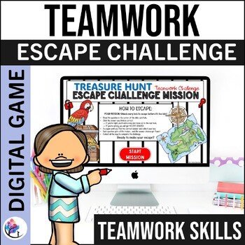 TEAMWORK ACTIVITIES ESCAPE CHALLENGE Academic & Executive Functioning Skills