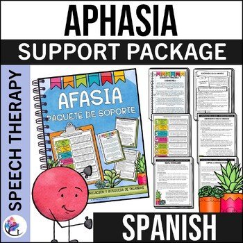 APHASIA WORD FINDING STRATEGIES COMMUNICATION Adult Speech Therapy SLP SPANISH