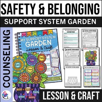 PERSONAL SAFETY LESSON & CRAFT - Support Identity Belonging - Counseling Lesson