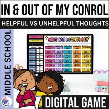 IN MY CONTROL vs OUT OF MY CONTROL | Helpful vs Unhelpful Thoughts Reframing