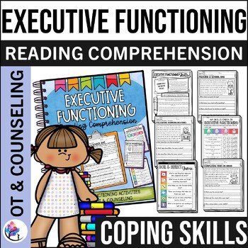 READING COMPREHENSION passages and questions - Executive Functioning Activities