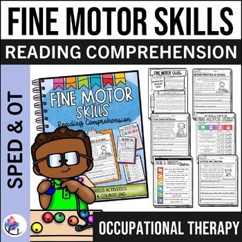 READING COMPREHENSION passages questions Fine Motor Skills Activities Worksheet