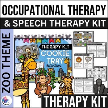 OCCUPATIONAL THERAPY & SPEECH THERAPY ACTIVITIES - ZOO Theme Activities