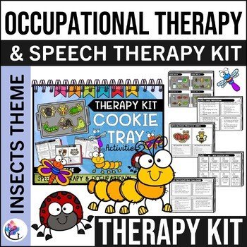 OCCUPATIONAL THERAPY & SPEECH THERAPY ACTIVITIES - INSECTS Theme Activities