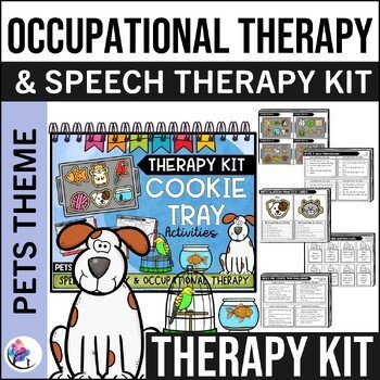 OCCUPATIONAL THERAPY & SPEECH THERAPY ACTIVITIES - PETS Theme Activities