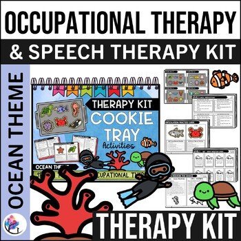 OCCUPATIONAL THERAPY & SPEECH THERAPY ACTIVITIES - Ocean Theme Activities