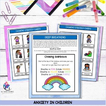 ANXIETY IN CHILDREN - Anxiety Strategies - Counseling and Parent Handout - Image 4