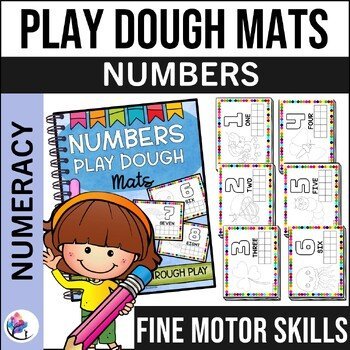 NUMBERS PLAY DOUGH MATS - Play - Occupational Therapy Resource