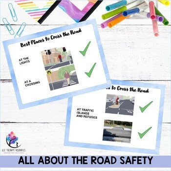 Being Safe on the Road Social Narrative - Autism ABA Life Skills SPED - Image 3