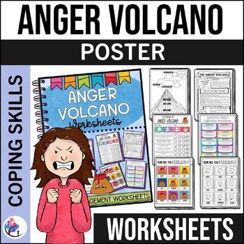 ANGER VOLCANO WORKSHEETS - Anger Management - Behavior Support