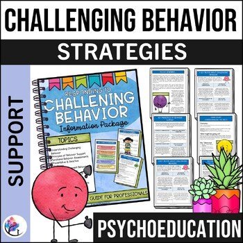 BEHAVIOR MANAGEMENT INFORMATION PACKAGE - Behavior Chart Behavior Tracker