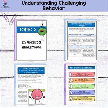 BEHAVIOR MANAGEMENT INFORMATION PACKAGE - Behavior Chart Behavior Tracker - Image 3