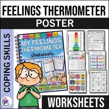 Feelings Thermometer - Feelings and Emotions Worksheets - Anger Management