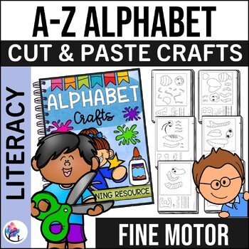 ALPHABET WORKSHEETS & CRAFTS - Alphabet and Letter Recognition Resource