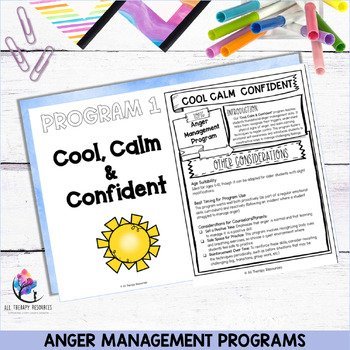 ANGER MANAGEMENT PROGRAMS - 6 Behavior Management Programs - Image 4