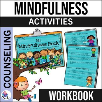 MINDFULNESS ACTIVITIES BOOK - An 18 page toolkit of exercises!