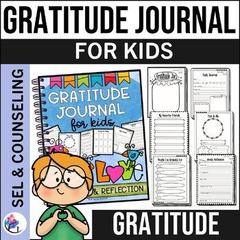 Gratitude Journal for Kids - Encourage Growth Mindset, Positivity and Reflection